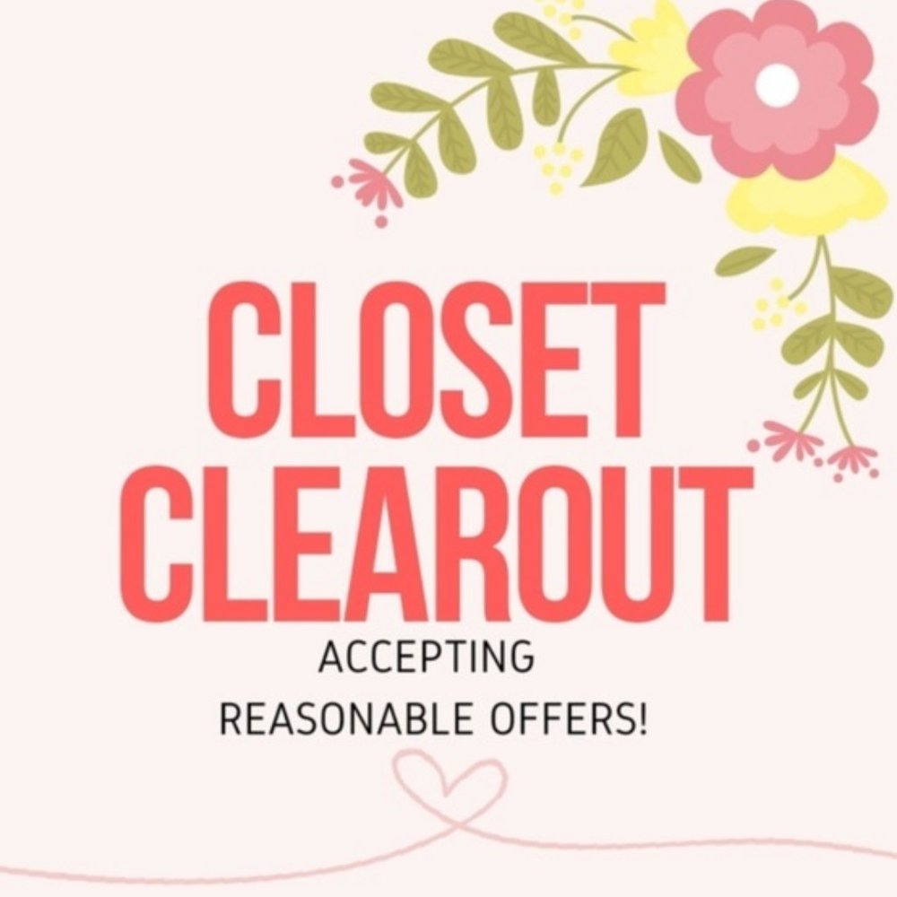 CLOSET CLEAR OUT!!